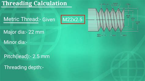 cnc machine threading calculation|thread calculator chart pdf.